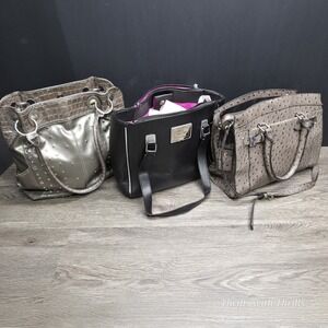 3 Women's Shoulder Bags/Pocketbooks - Miller, Rossi, And More - 3 Bags One Price